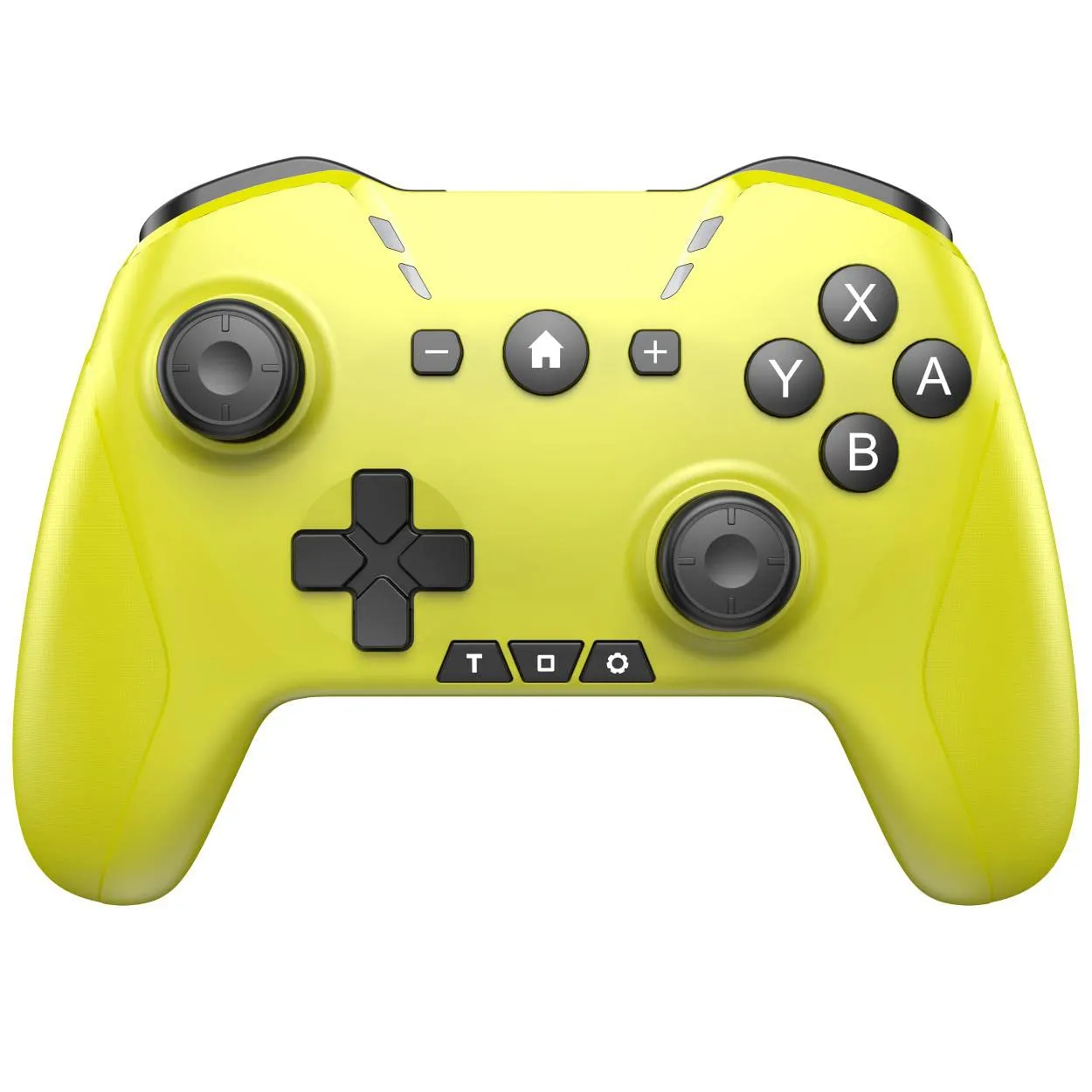 Bluetooth Controller for Switch/Mac/PC/Steam/Mobile Phone/iOS/Android//TV/iPad/Table/Apple Arcade MFi Games, switch pro controller wireless with Adjustable Dual Motion,Turbo,Macros,6-Axis,Wake Up for Black Myth: Wukong (Black) (Purple) (Yellow)