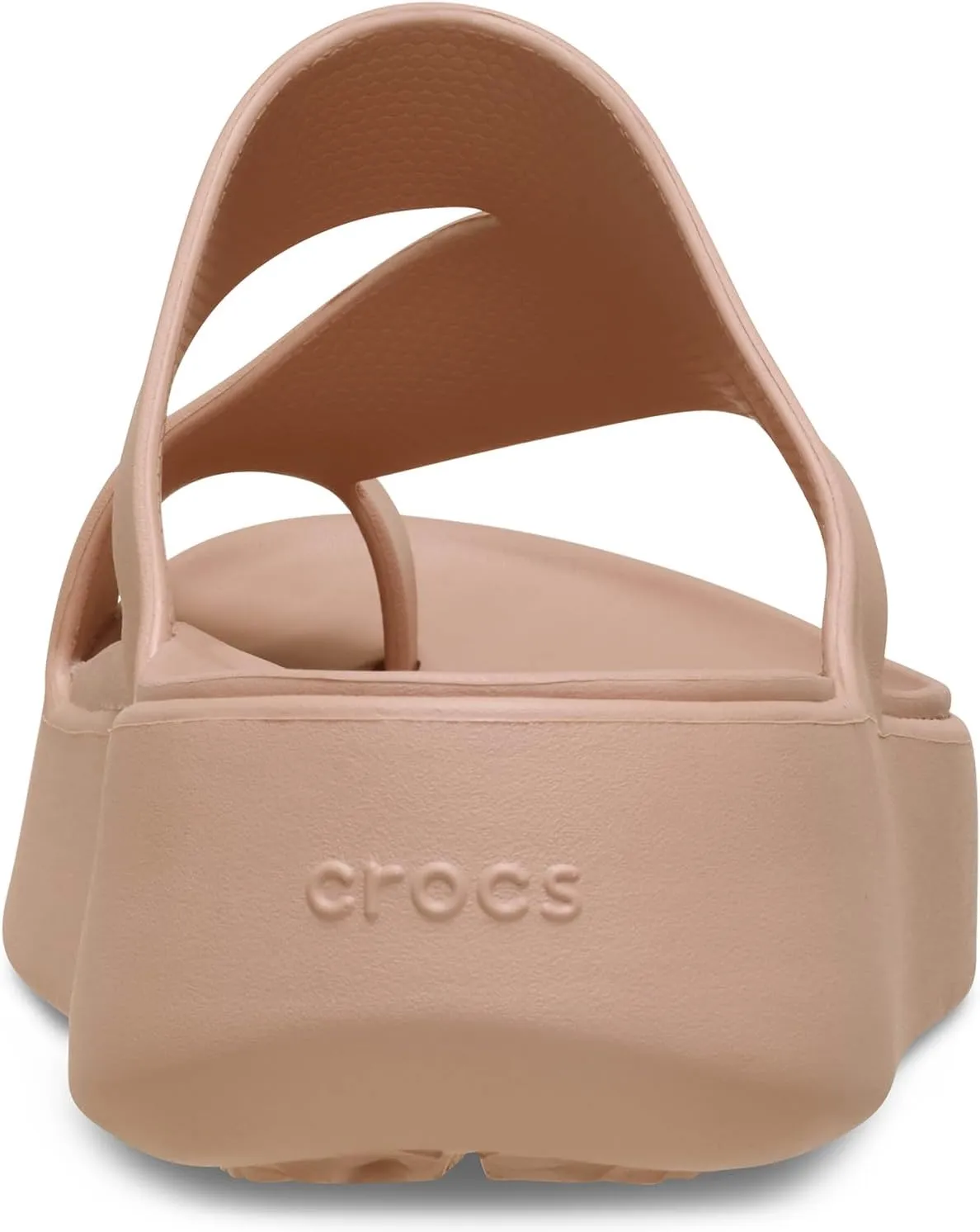 Crocs Women's Getaway Toe Loop Platform Sandals, LiteRide Comfort