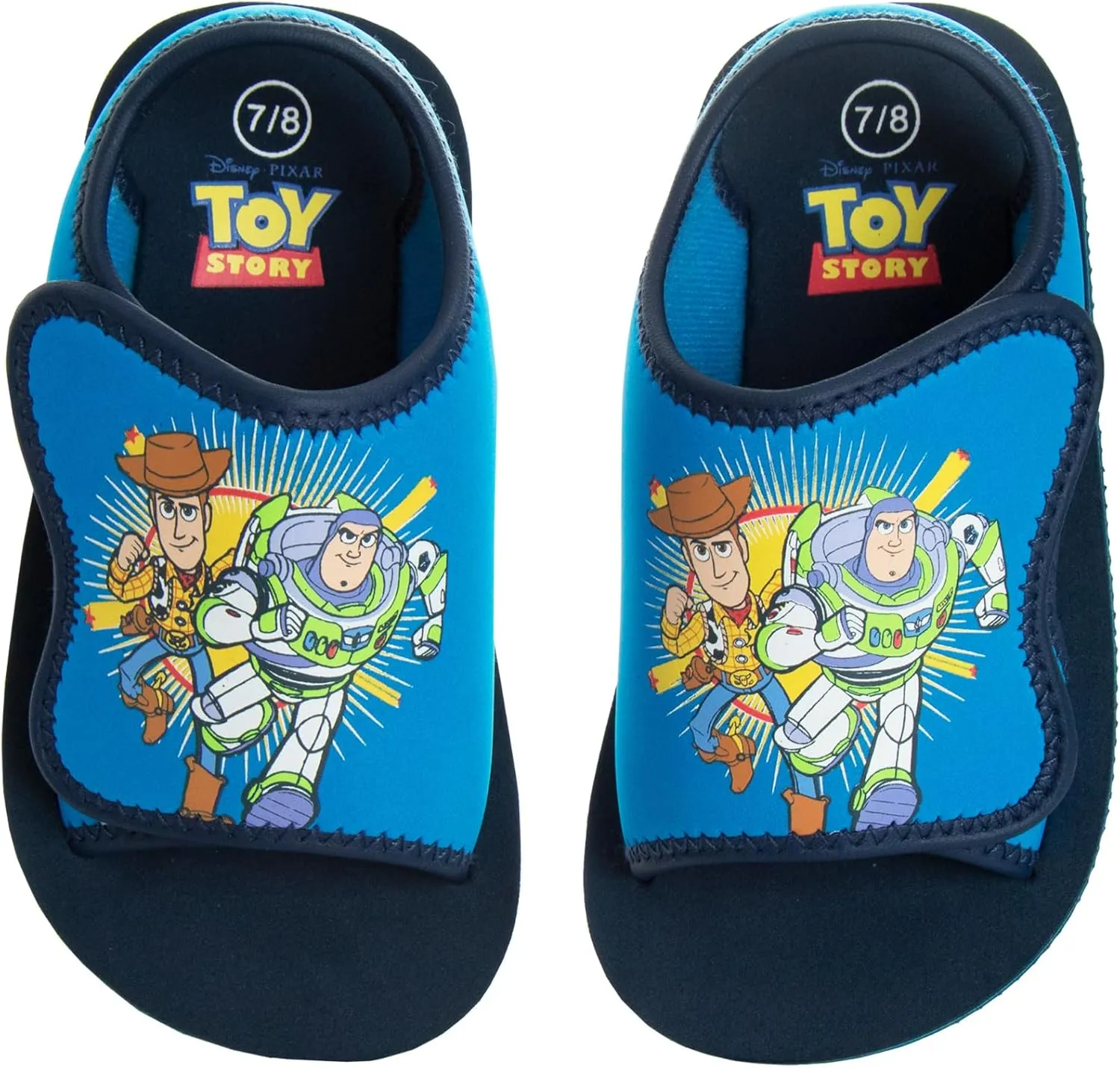 Josmo PawPatrol Cars ToyStory Spiderman Summer Sandals Kids Water Shoes Open Toe Outdoor Slides Chase Marshall Lightning McQueen Woody Buzz Lightyear Beach Sport Slip On(Toddler - Little Kid)